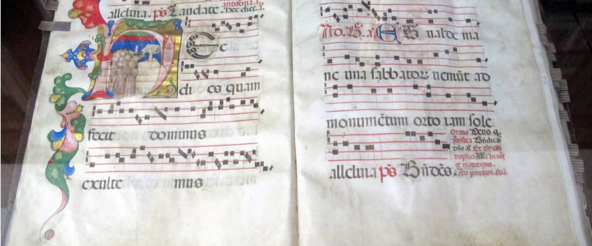 Antifonario da pasqua al corpus domini, 1450s, cod. bessarione 3, 01 photo by Sailko